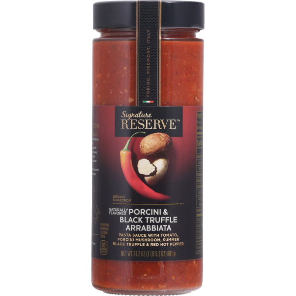 Signature Reserve Pasta Sauce, Porcini & Black Truffle Arrabbiata