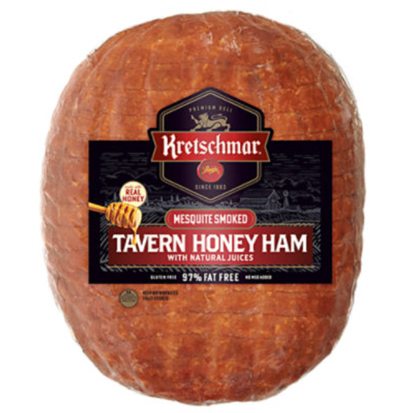 Kretschmar Pre-Sliced Honey Mesquite Ham