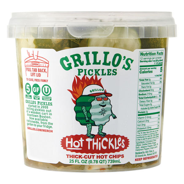 Grillo's Hot Dill Thickles Same-Day Delivery or Pickup | ALDI