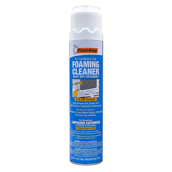 Frost King Air Conditioner Coil Foaming Cleaner Aerosol Spray