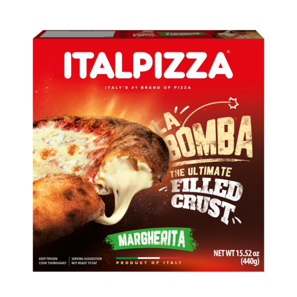 Italpizza Margherita La Bomba Filled Crust Pizza Same-Day Delivery