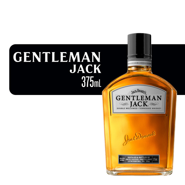 Jack Daniel's Tennessee Whiskey 375ml 2本 Jack Daniel's Gentleman Jack Tennessee Whiskey Same-Day Delivery
