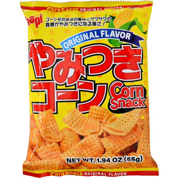 Hapi Snacks Corn Snack, Original