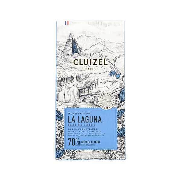 Cluizel Paris Plantation La Laguna 70% Cacao Dark Chocolate Bar