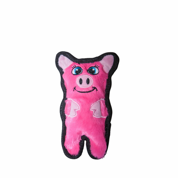 Outward Hound Durable Pig Pink Dog Toy