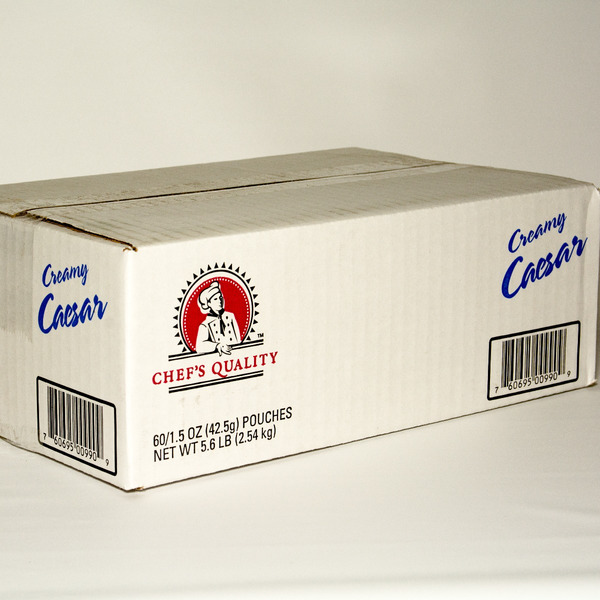 Chef's Quality - Creamy Cesar Dressing - 60/1.5 oz Packet