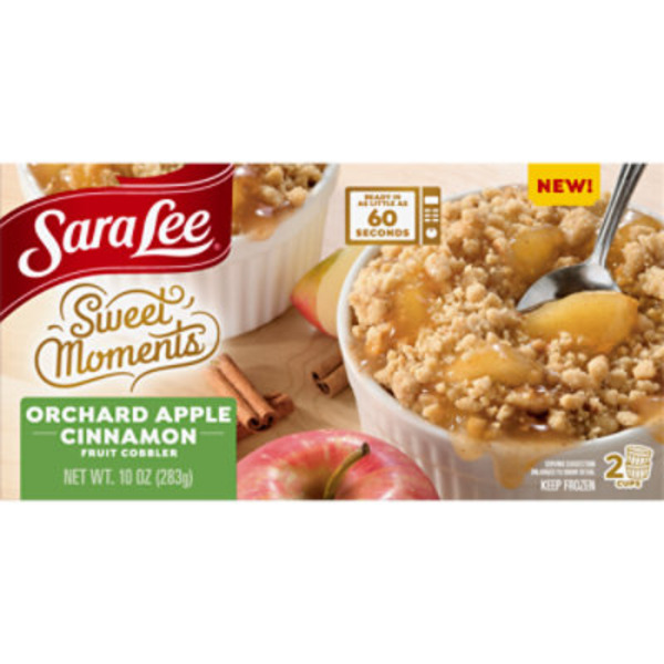 Sara Lee Orchard Apple Cinnamon Fruit Cobbler