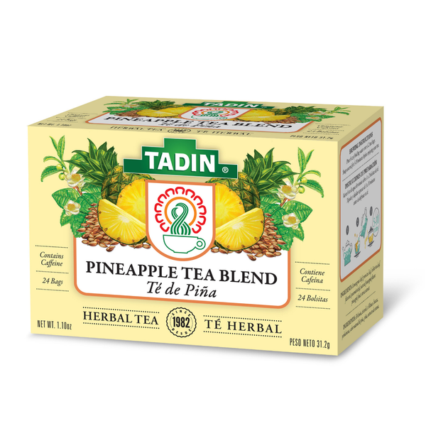 Tadin Pineapple Tea Blend, Caffeinated Herbal Tea