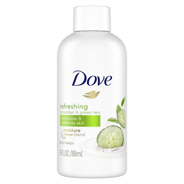 Dove Refreshing Body Wash Cucumber And Green Tea (3 oz) Instacart