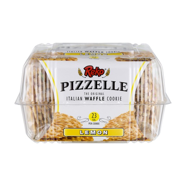 Reko Pizzelle Italian Waffle Cookie Lemon (5.25 oz) Instacart