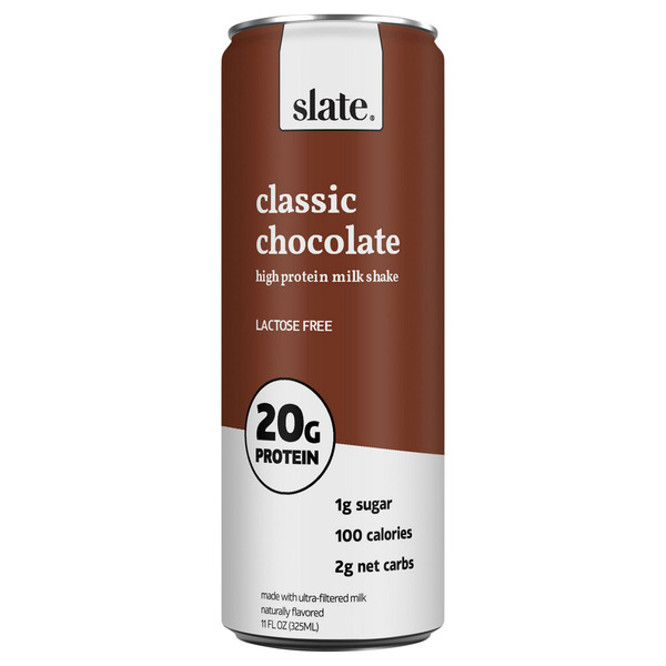 Wegmans Slate High Protein Lactose Free Classic Chocolate Milk