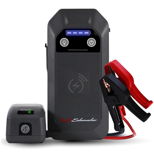 Schumacher 4-in-1 1000 Amp 12 Volt Jump Starter & Portable Power Pack With Wireless Charging Pad