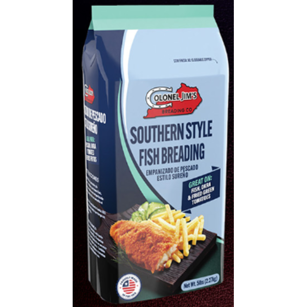 Colonel Jim's Southern Style Fish Breading 5lb