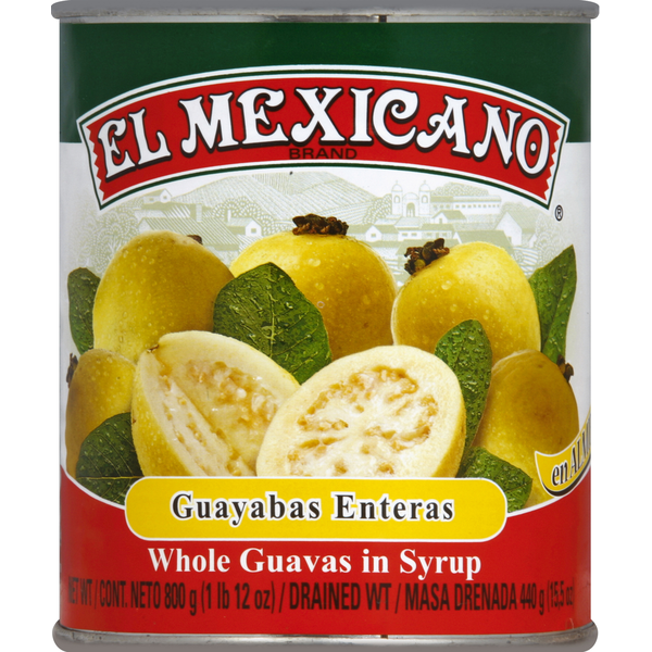 El Mexicano Guavas, Whole, in Syrup