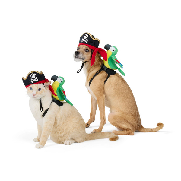 Thrills & Chills Dog & Cat Pirate Costume, L