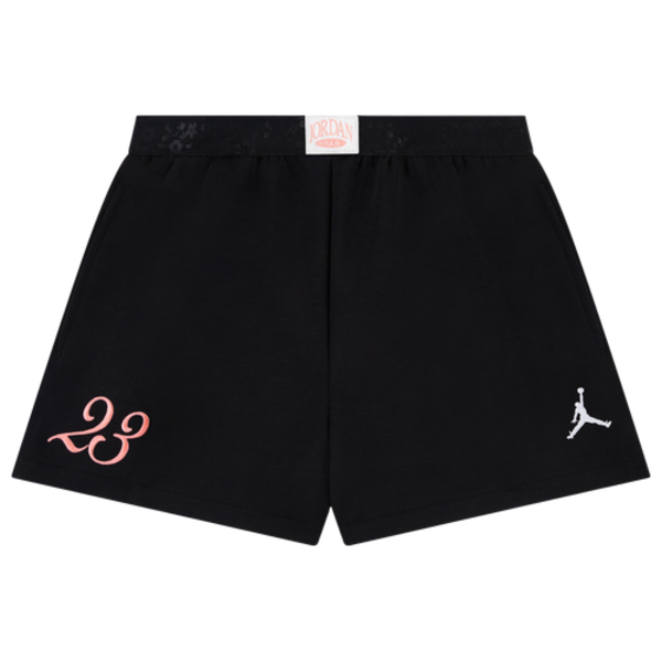 Jordan Girls' Flower of Friendship Shorts, M - Black
