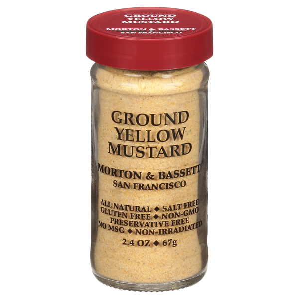 Morton & Bassett Spices Yellow Mustard, Ground