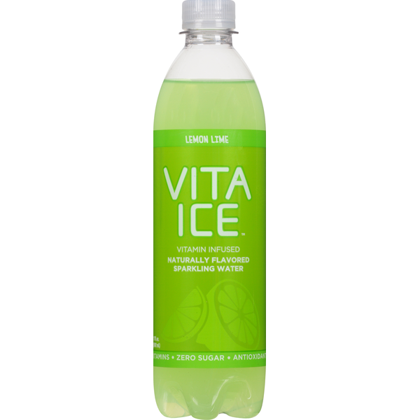 Vita Ice Sparkling Water, Lemon Lime (17 oz) Instacart