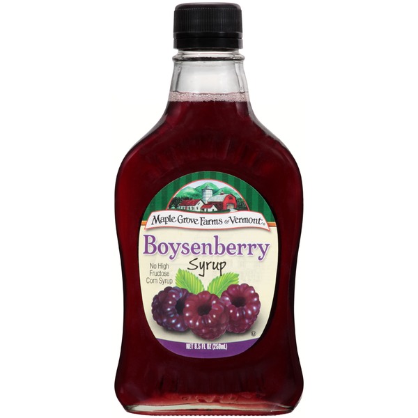 Maple Grove Farms Boysenberry Syrup (8.5 fl oz) from Key Food Instacart