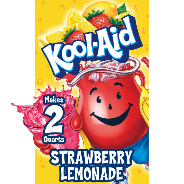 Kool-Aid Unsweetened Strawberry Lemonade Artificially