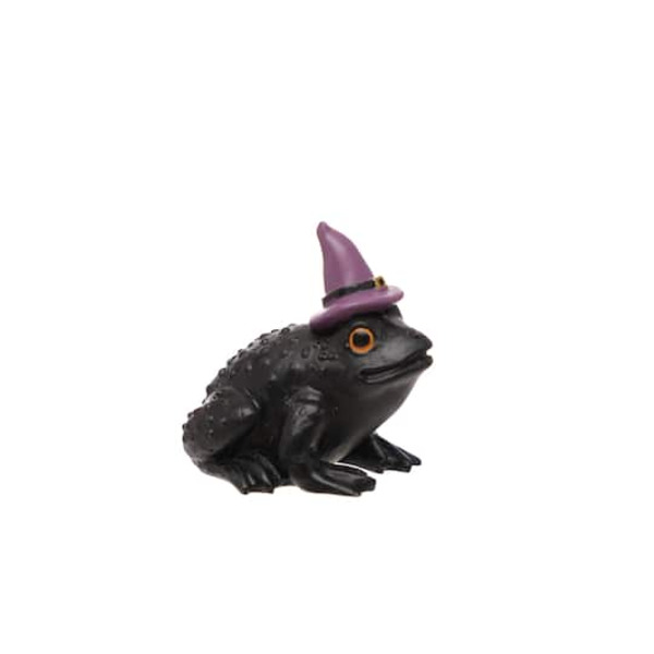 Ashland Mini Black Frog Figurine