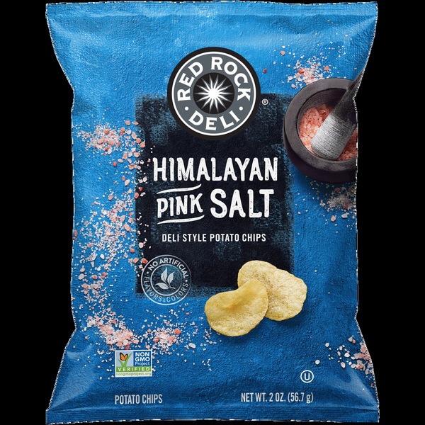 Red Rock Deli Himalayan Pink Salt Potato Chips (2 oz) from Safeway