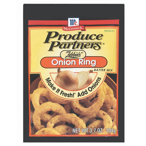 McCormick® Produce Partners® Zebbie's Onion Ring Batter Mix (3.75 oz) Instacart