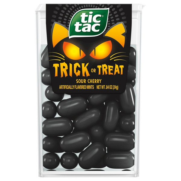 Tic Tac Mints, Sour Cherry, Trick or Treat Same-Day Delivery or