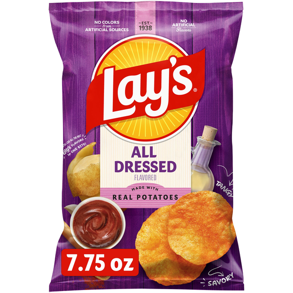 Lay's Potato Chips All Dressed Flavored