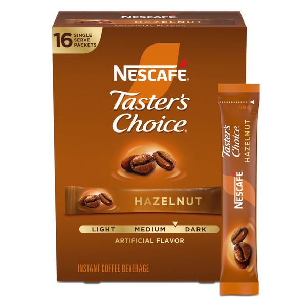 NESCAFE Taster's Choice Hazelnut Instant Coffee Same-Day Delivery
