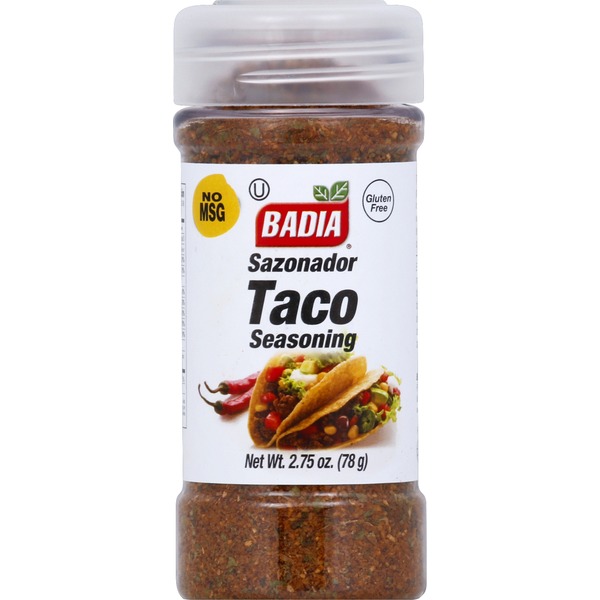 Badia Taco Seasoning (2.25 oz) Instacart