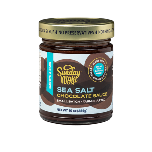 Sunday Night Foods Sea Salt Chocolate Premium Sauce