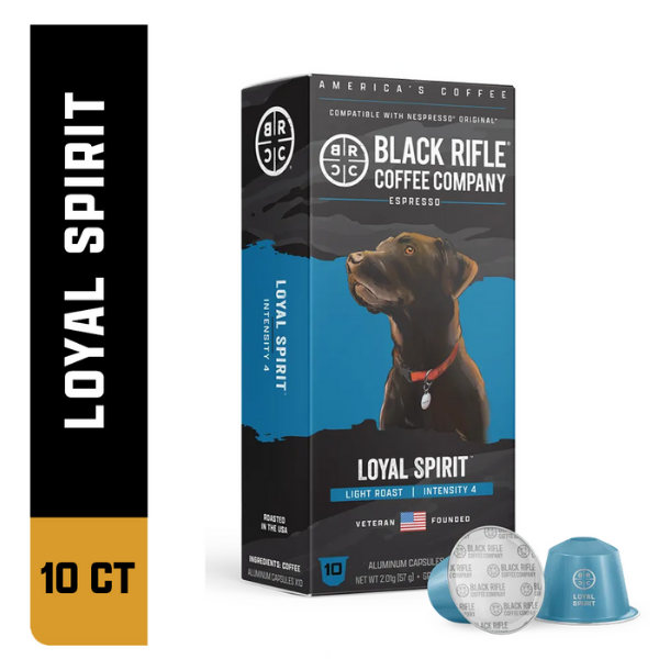 Black Rifle Coffee Loyal Spirit Nespresso Pods
