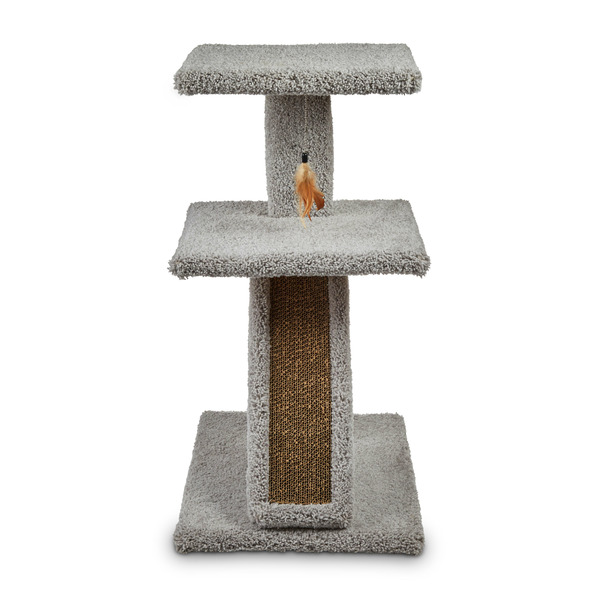 Every Yay Tree Carpet Cat - Gray - 34" x 21"