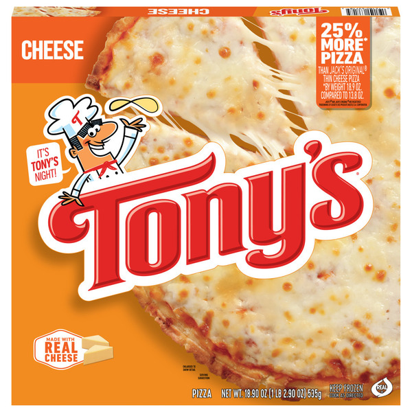 Tony's Pizzeria Style Crust Cheese Pizza