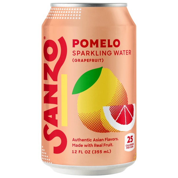 Sanzo Pomelo Grapefruit Sparkling Water Same-Day Delivery