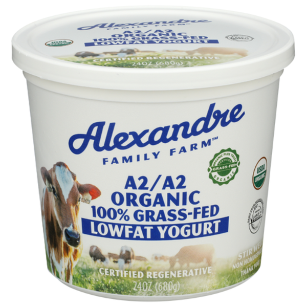Alexandre Family Farms Organic Lowfat 100% Grass-Fed A2/A2