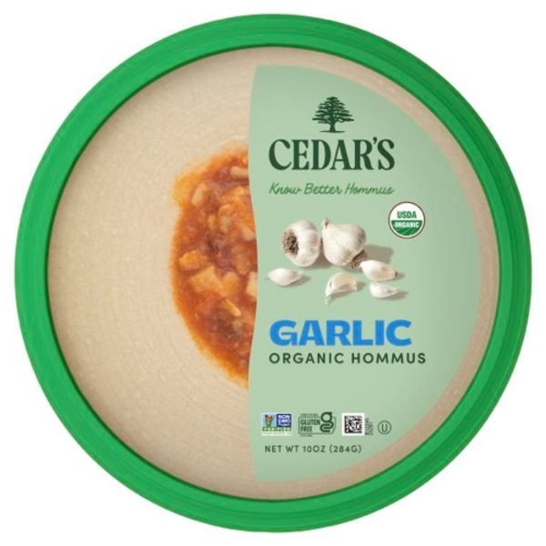 Cedar's Mediterranean Foods Organic Garlic Hommus