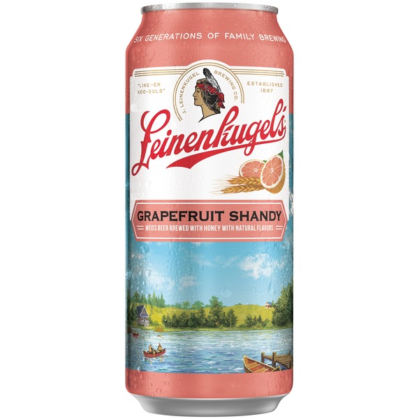 Leinenkugel'S Grapefruit Shandy Shandy (16 fl oz) Instacart