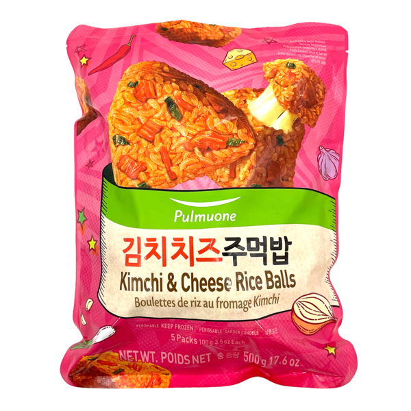 Pulmuone Kimchi & Cheese Rice Balls Same-Day Delivery | HMart