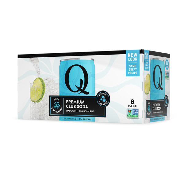 Q Mixers Club Soda, Premium Cocktail Mixer