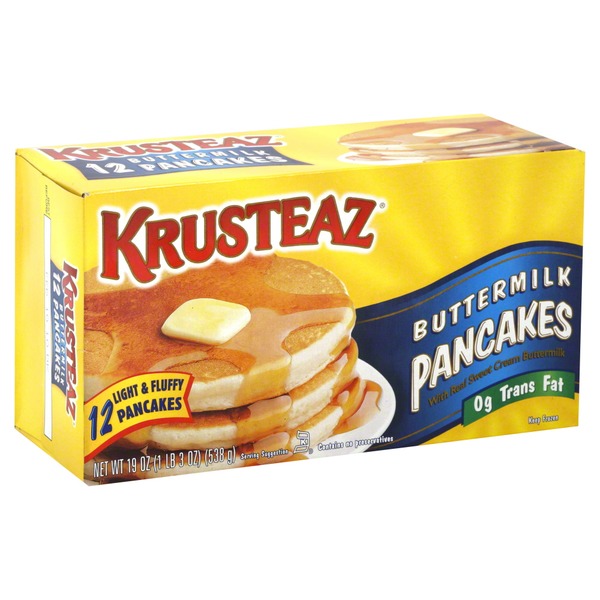 Krusteaz Pancakes, Buttermilk (12 ct) from Safeway Instacart