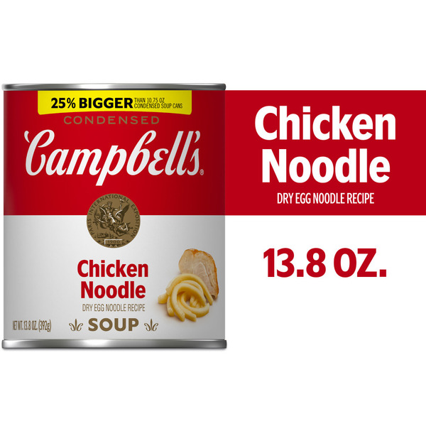Campbell's Chicken Noodle Soup Dry Egg Noodle Recipe