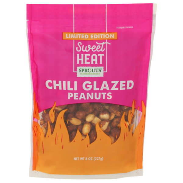 Sprouts Chili Glazed Sweet Heat Peanuts Same-Day Delivery or