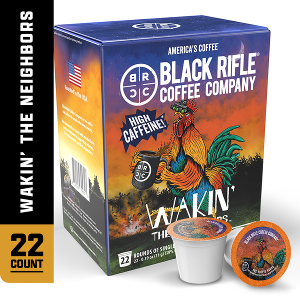 Black Rifle Coffee Wakin the Neighbors, Medium Roast Single Serve K-Cup  Pods Same-Day Delivery | Brookshire's