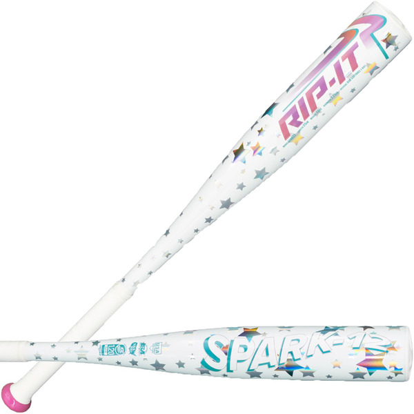 RIP-IT Girls' Play Ball Spark USA Tee Ball Bat, 26 Inch, 14 oz, Drop -12