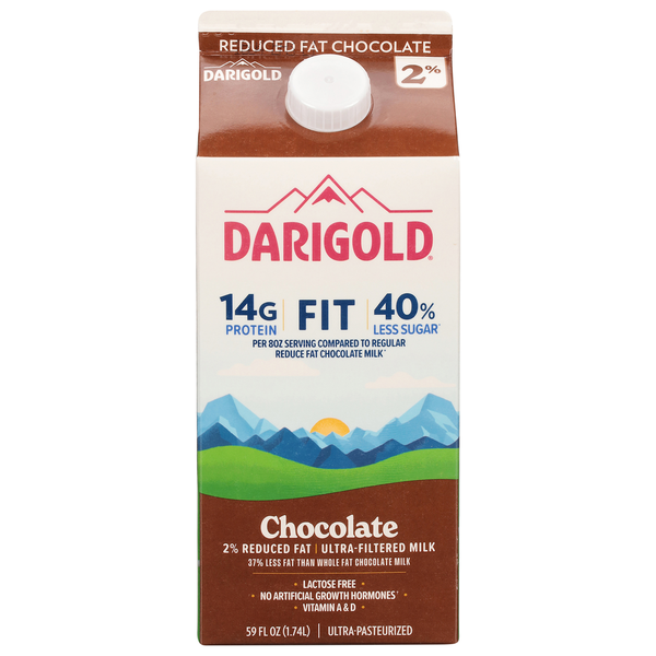 Darigold Chocolate Reduced Fat Ultra-Filtered Milk