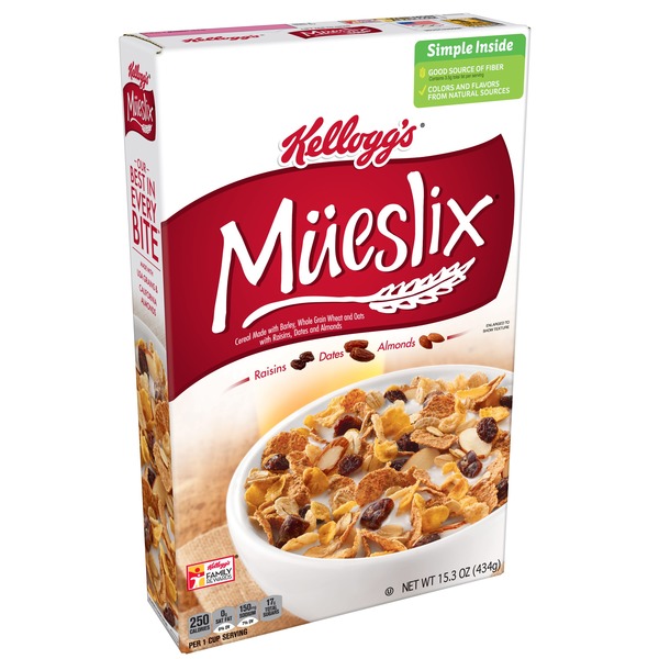 Kellogg's Breakfast Cereal Mueslix Original (15.3 oz) Instacart