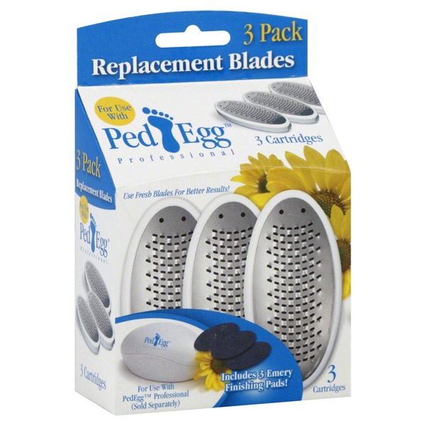 Ped Egg Replacement Blades, 3 Pack (3 ct) from CVS Pharmacy® - Instacart