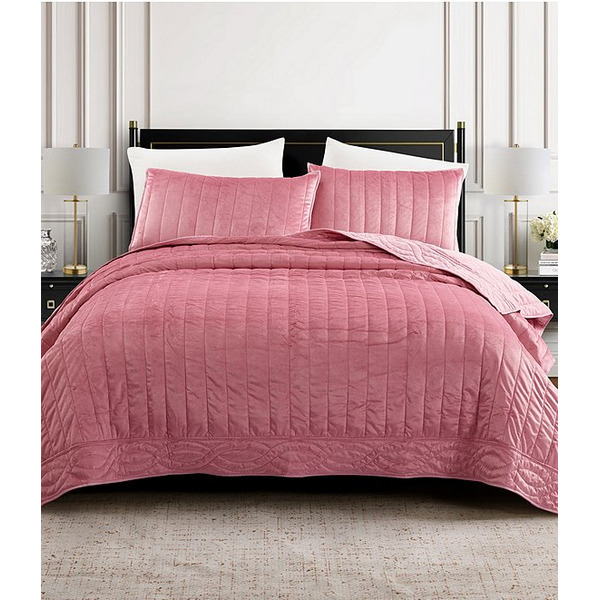 Dee Ocleppo Velvet Cable-Inspired Quilted Reversible Mini Quilt Set